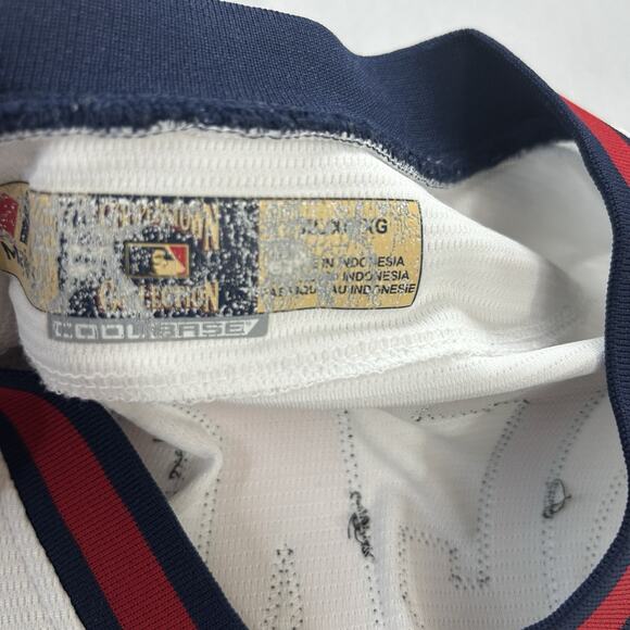 Majestic Reggie Jackson California ANGELS Hall Of Fame Jersey Usa Made XL MLB - Picture 6 of 16